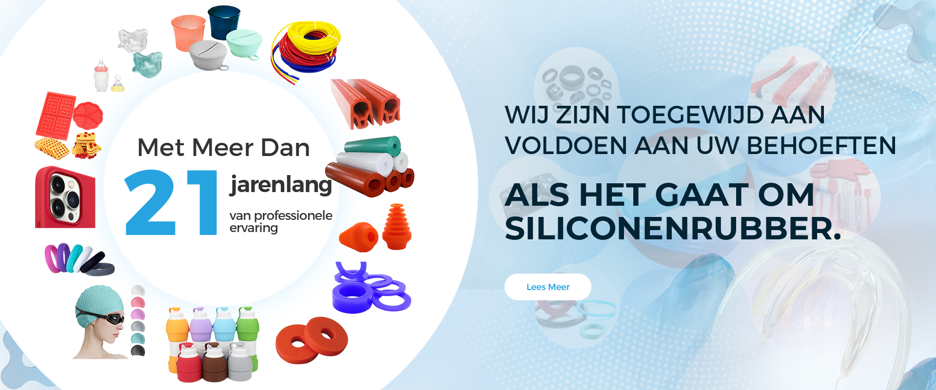 Leading liquid silicone rubber producer with long-term expertise